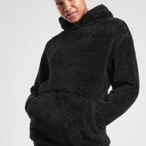 Athleta Black Reversible Solstice Hoodie-L